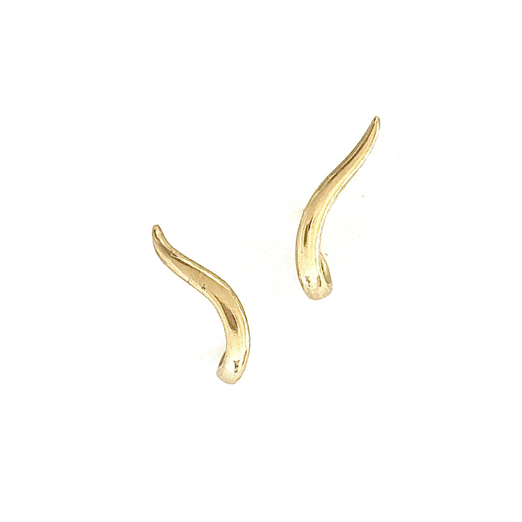Ascend Snug Studs // Gold