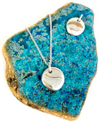 Load image into Gallery viewer, Moon Drop Necklace // Silver
