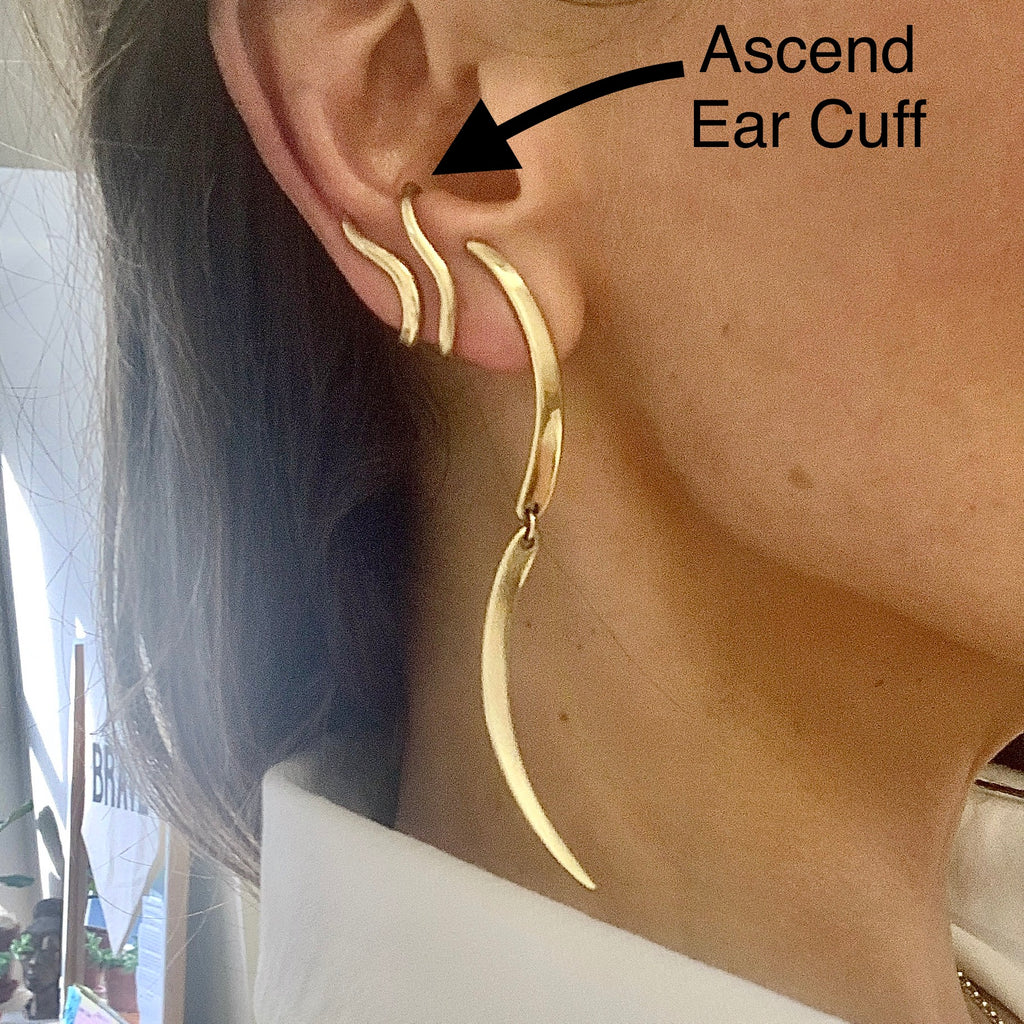 Ascend Ear Cuff // Gold