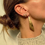 Load image into Gallery viewer, Crescent Studs // Gold
